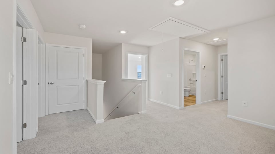 Second floor landing.