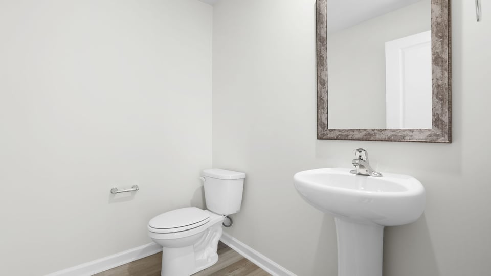 Half bathroom.