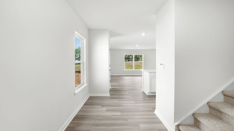 Foyer to kitchen.