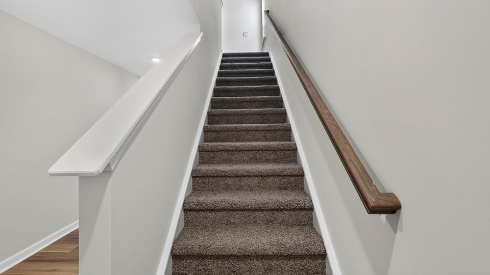 Staircase to second floor.