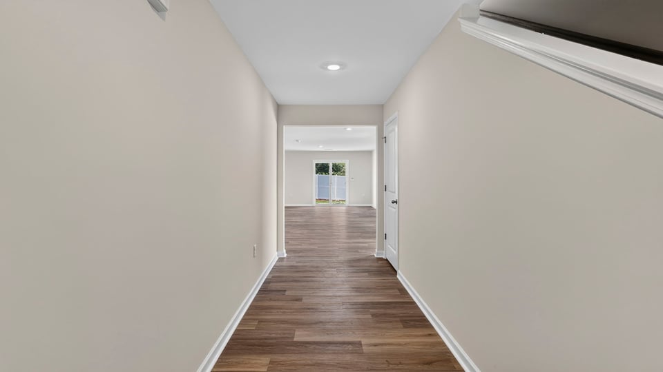 Foyer to kitchen.