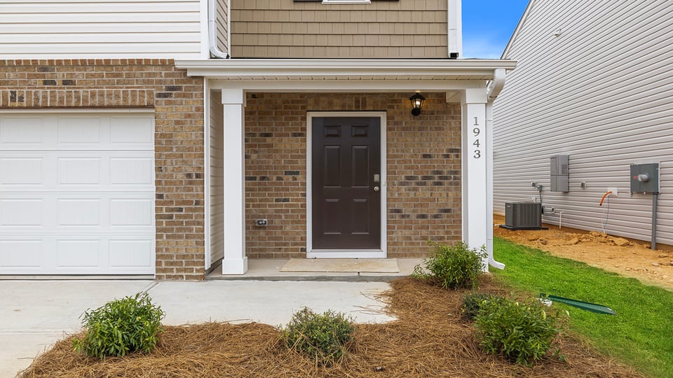 Front exterior of home.