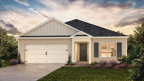 Front exterior of home.