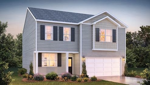 Front exterior of home.