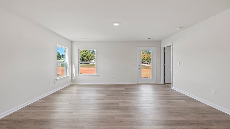 Lots of natural light.