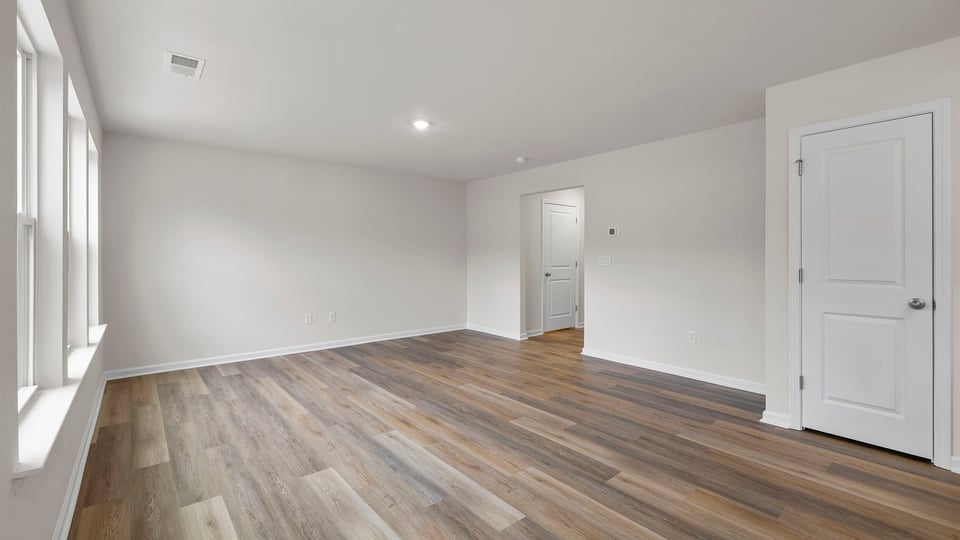 View of the family room.