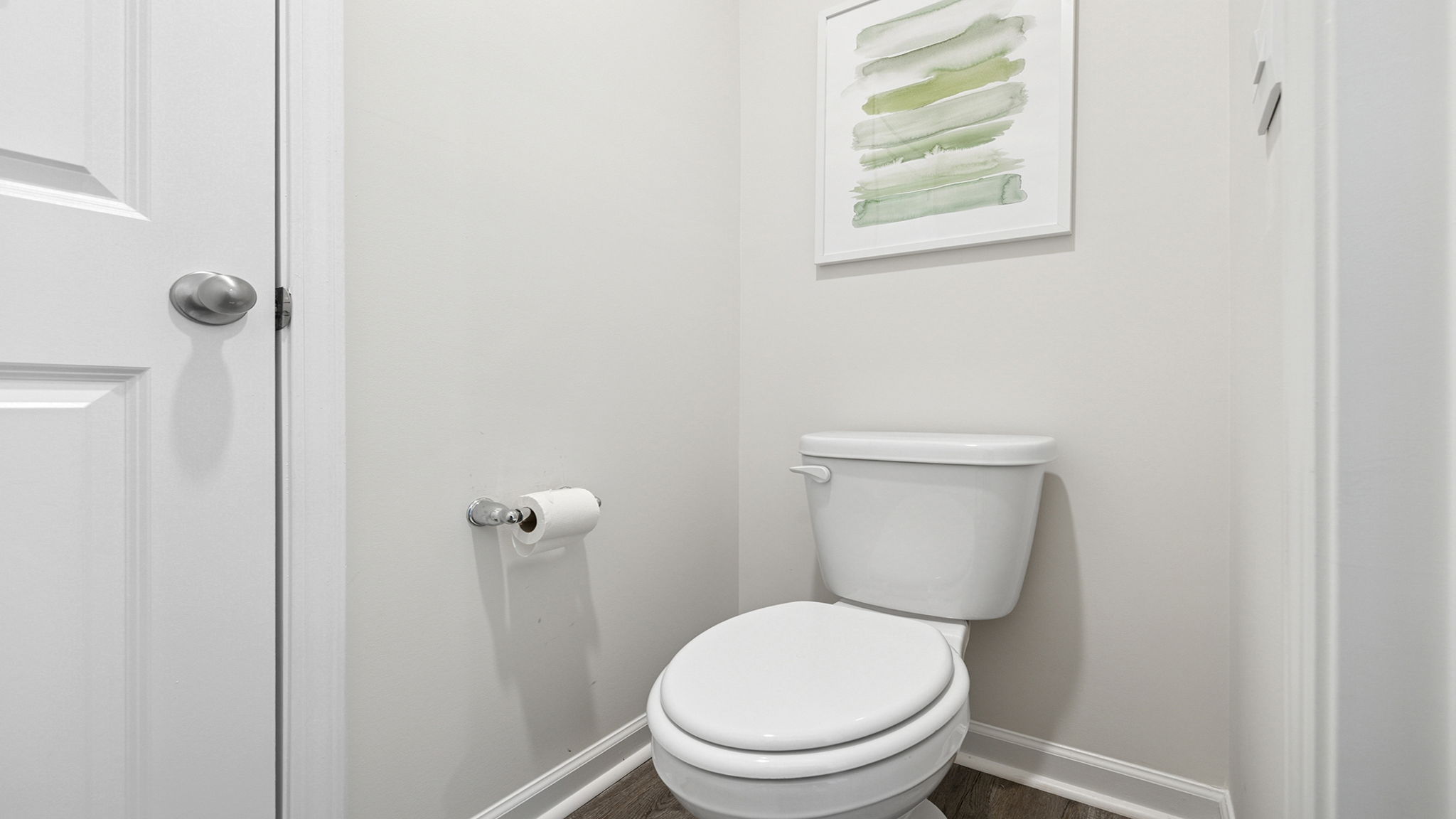 Bathroom with toliet.