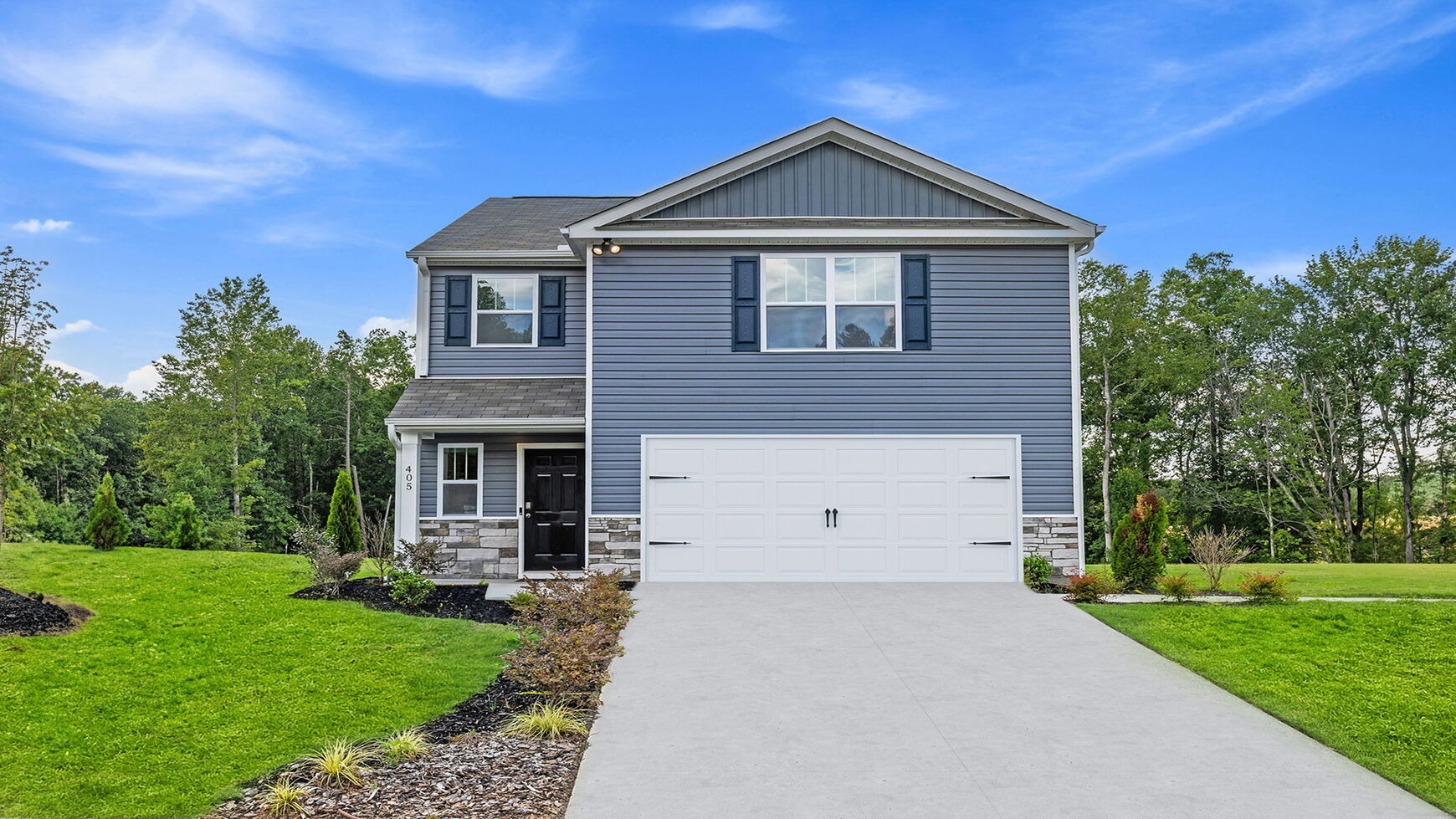 Front exterior view of Darwin.