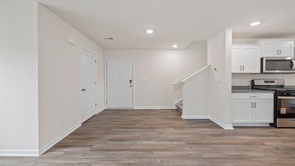 Formal dining room of home