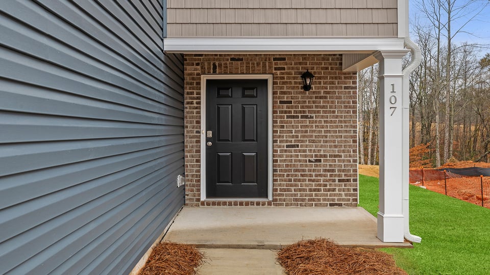 Front entrance of home.