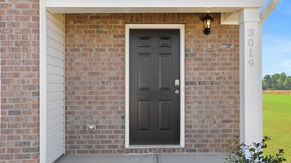 Front entrance of home.