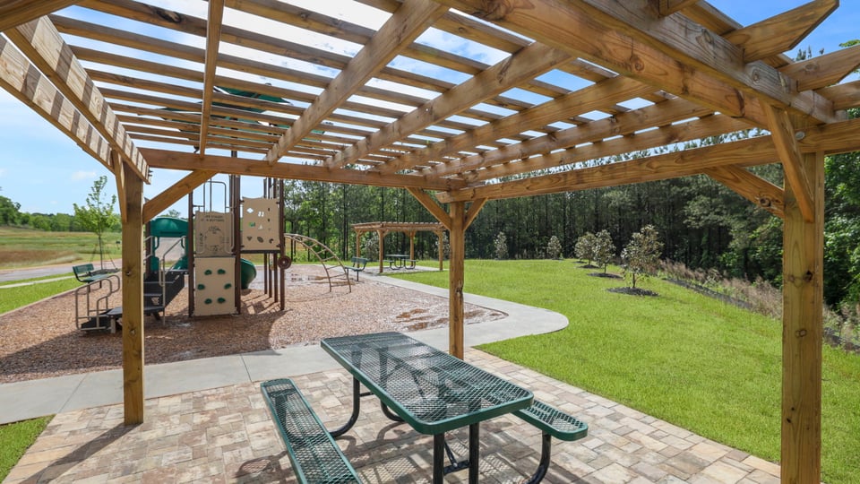 Amenity area with playground.