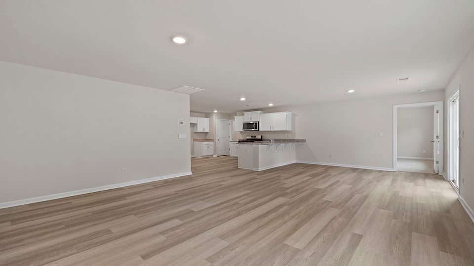 Living area with window.