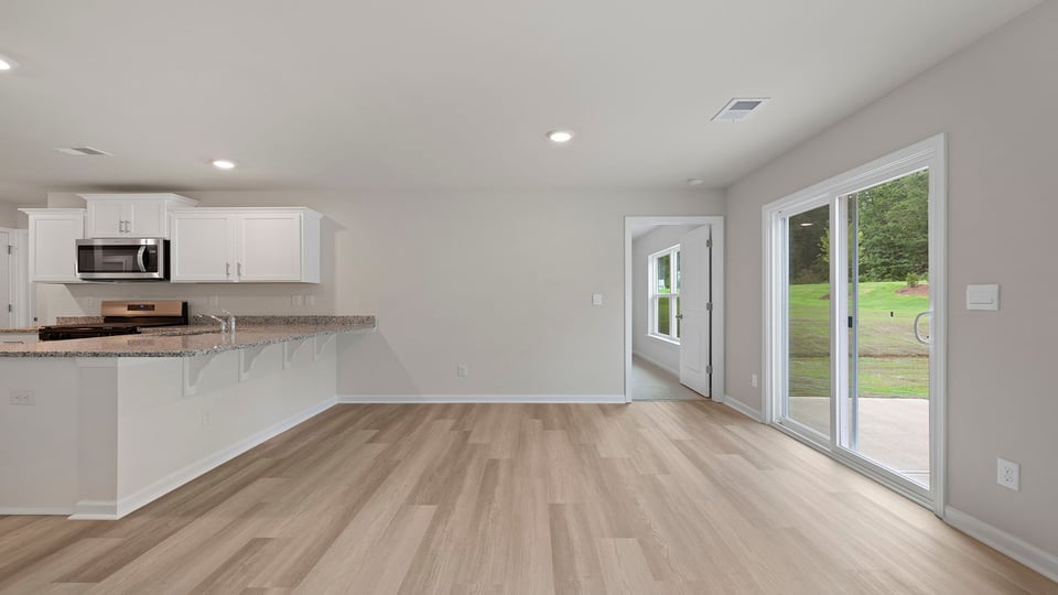 Living area with window.