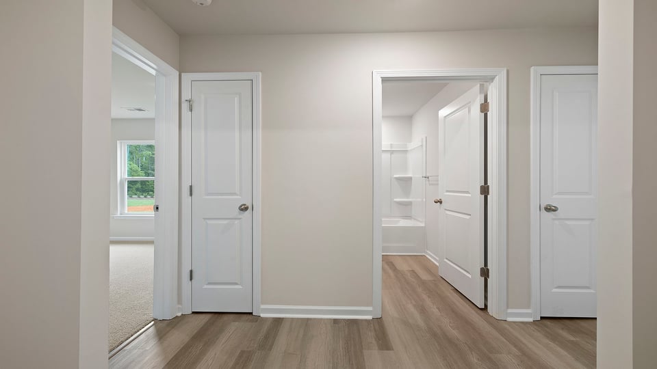 Hallway to bedrooms.