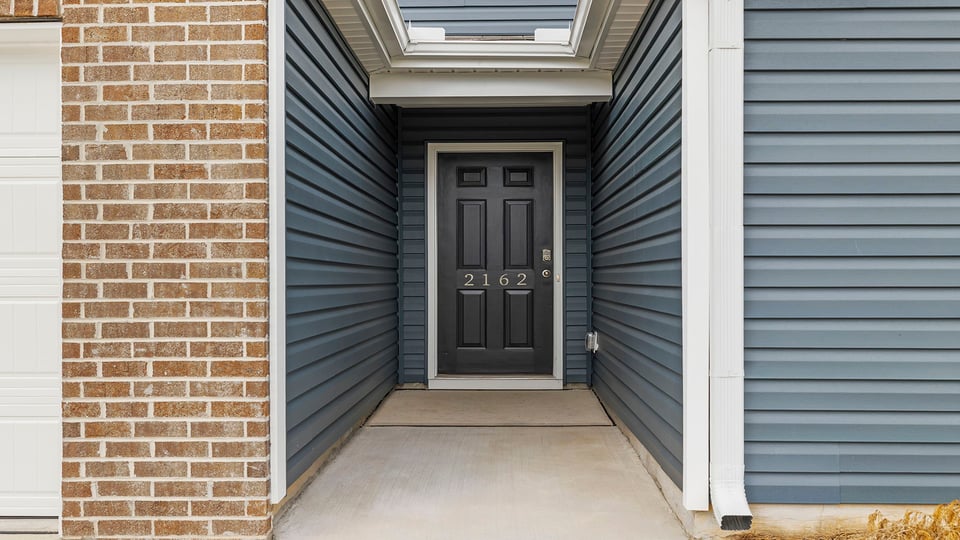 Front exterior of home.