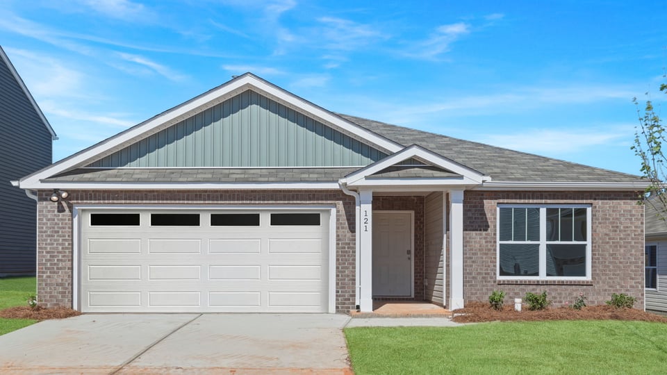 Front exterior of home.