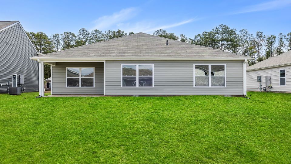 Back exterior of the Aria.