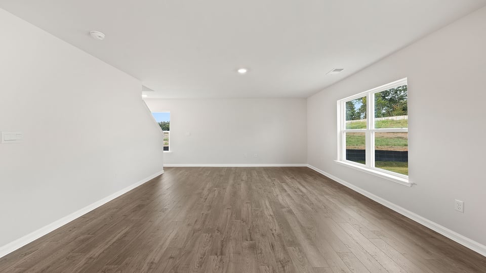 Living area with windows.