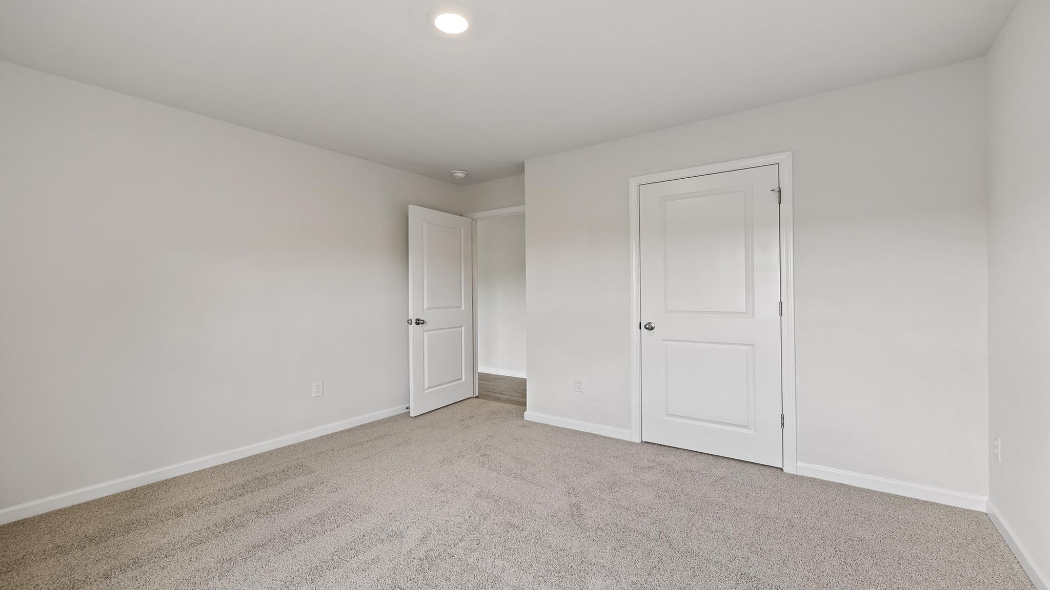 Bedroom on the main level.