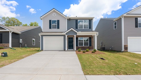 Front exterior of home.