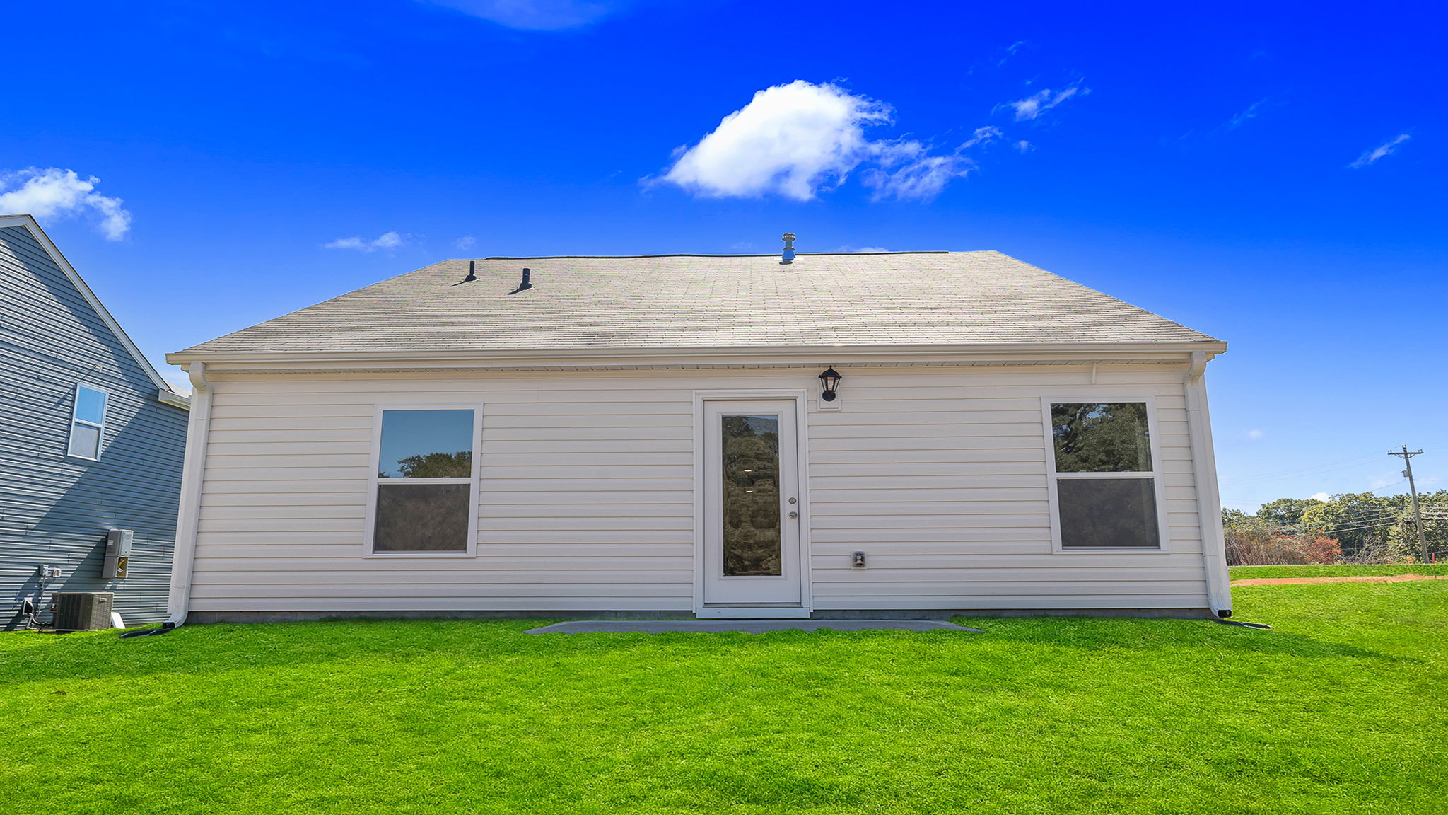 Back exterior of the Sanford.