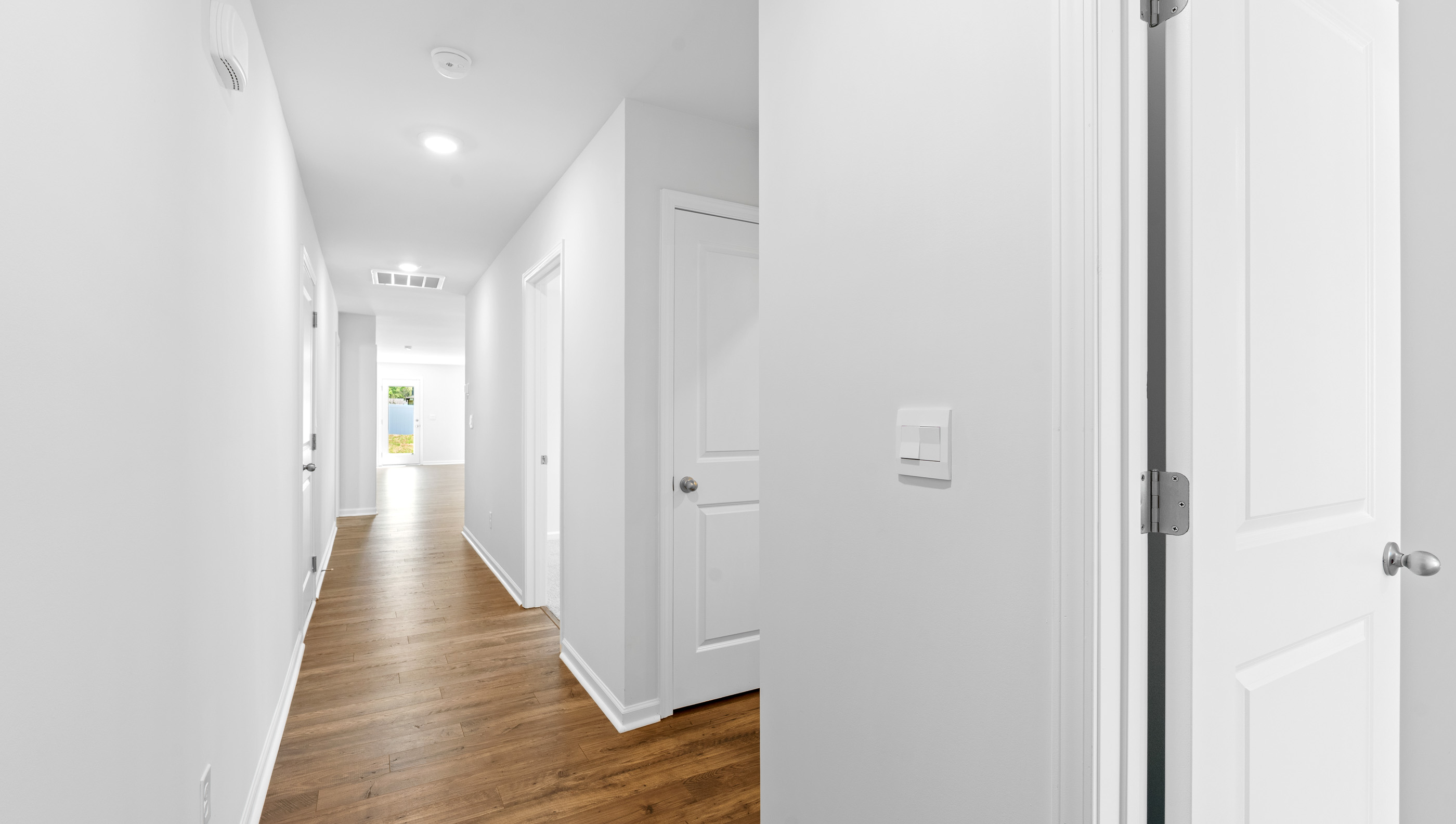Hallway into home.