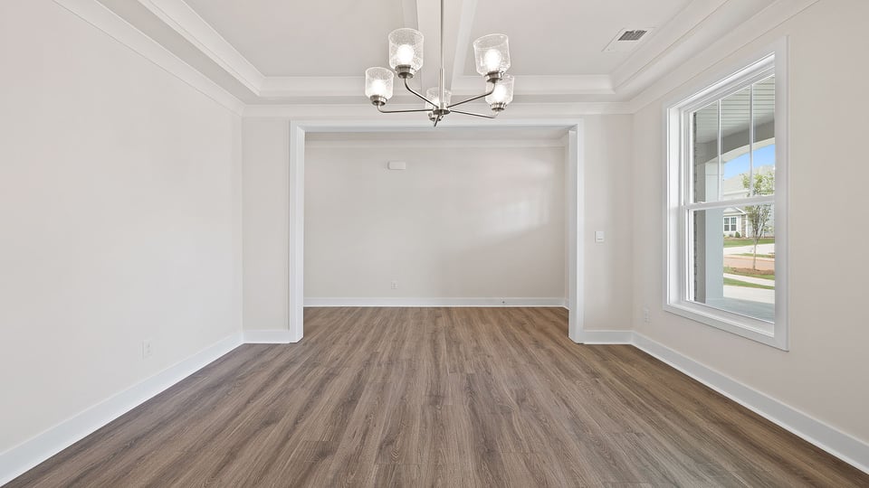 Flex space with window.