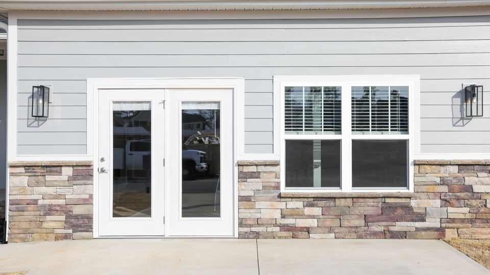 Front entrance of Pennington Floorplan