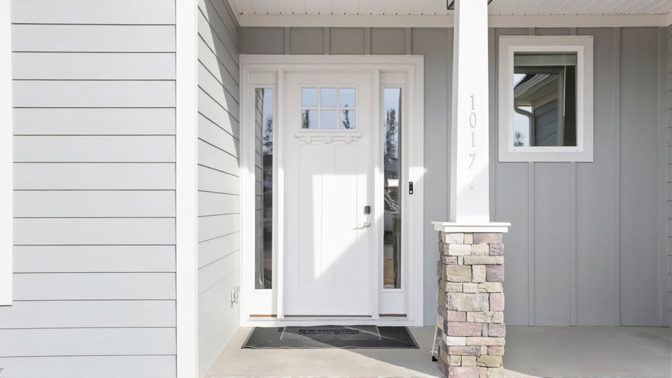 Front entrance of Pennington Floorplan