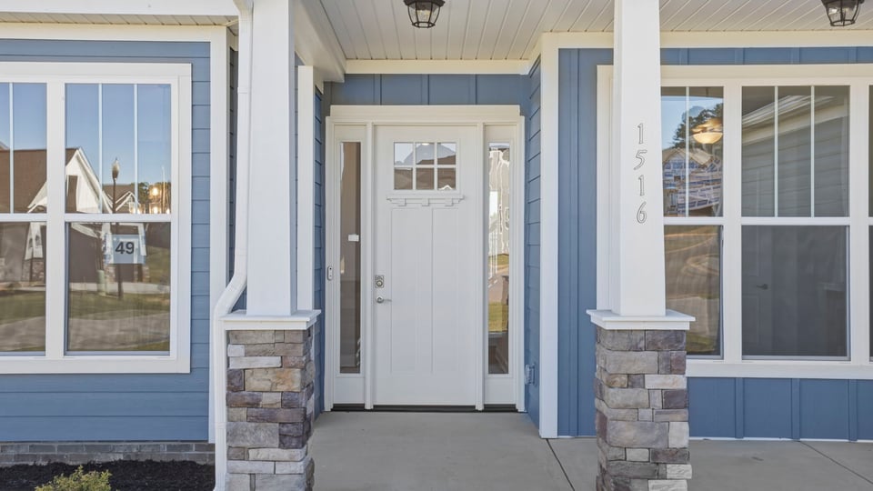 Front exterior of home.