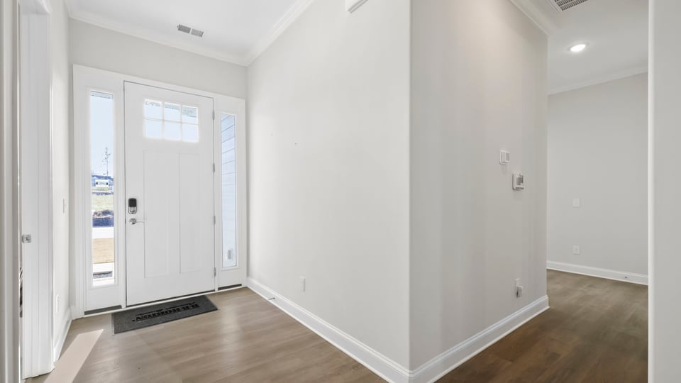 Hallway to front door.