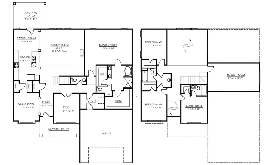 Floorplan of carrington.