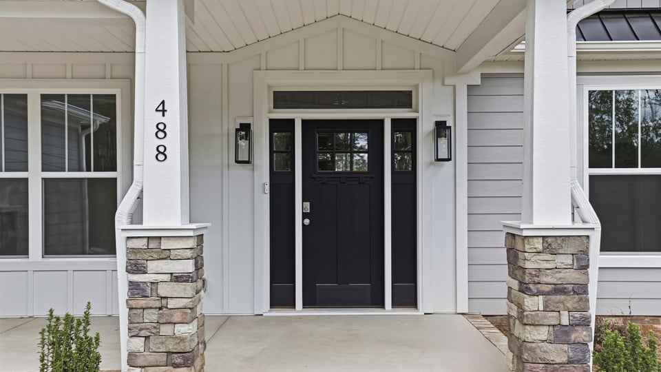 Front exterior of home.