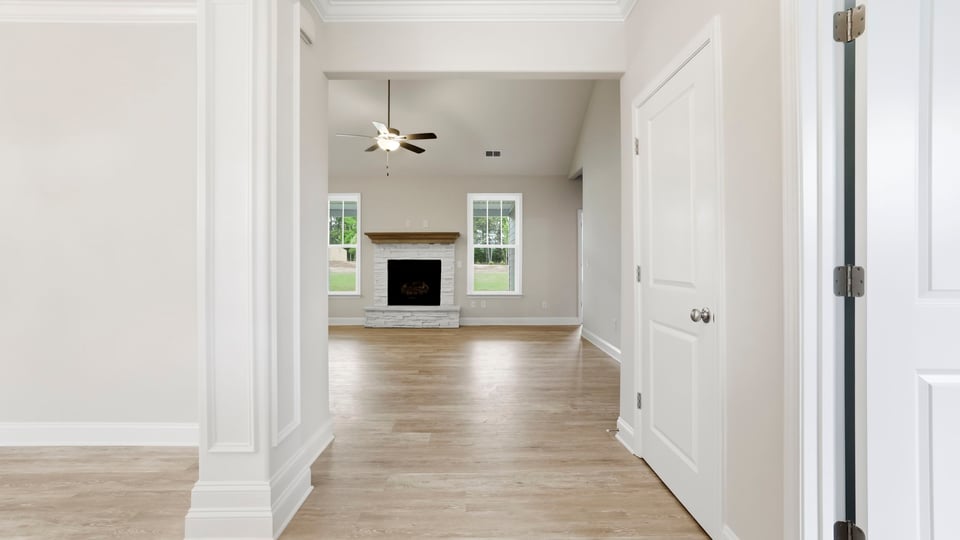 Entry way into home.