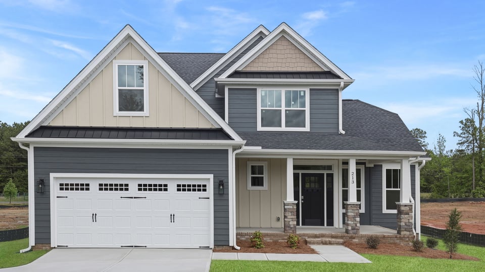 Front exterior of home.