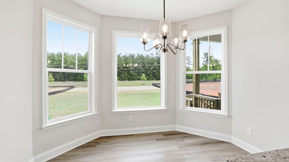Dining area in the home.