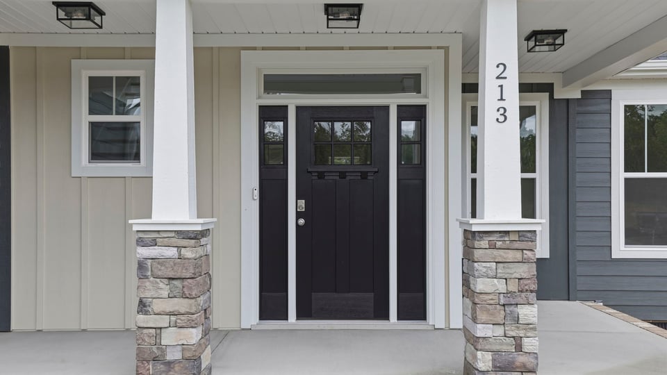 Front exterior of home.