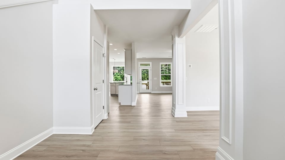 Entry way into home.