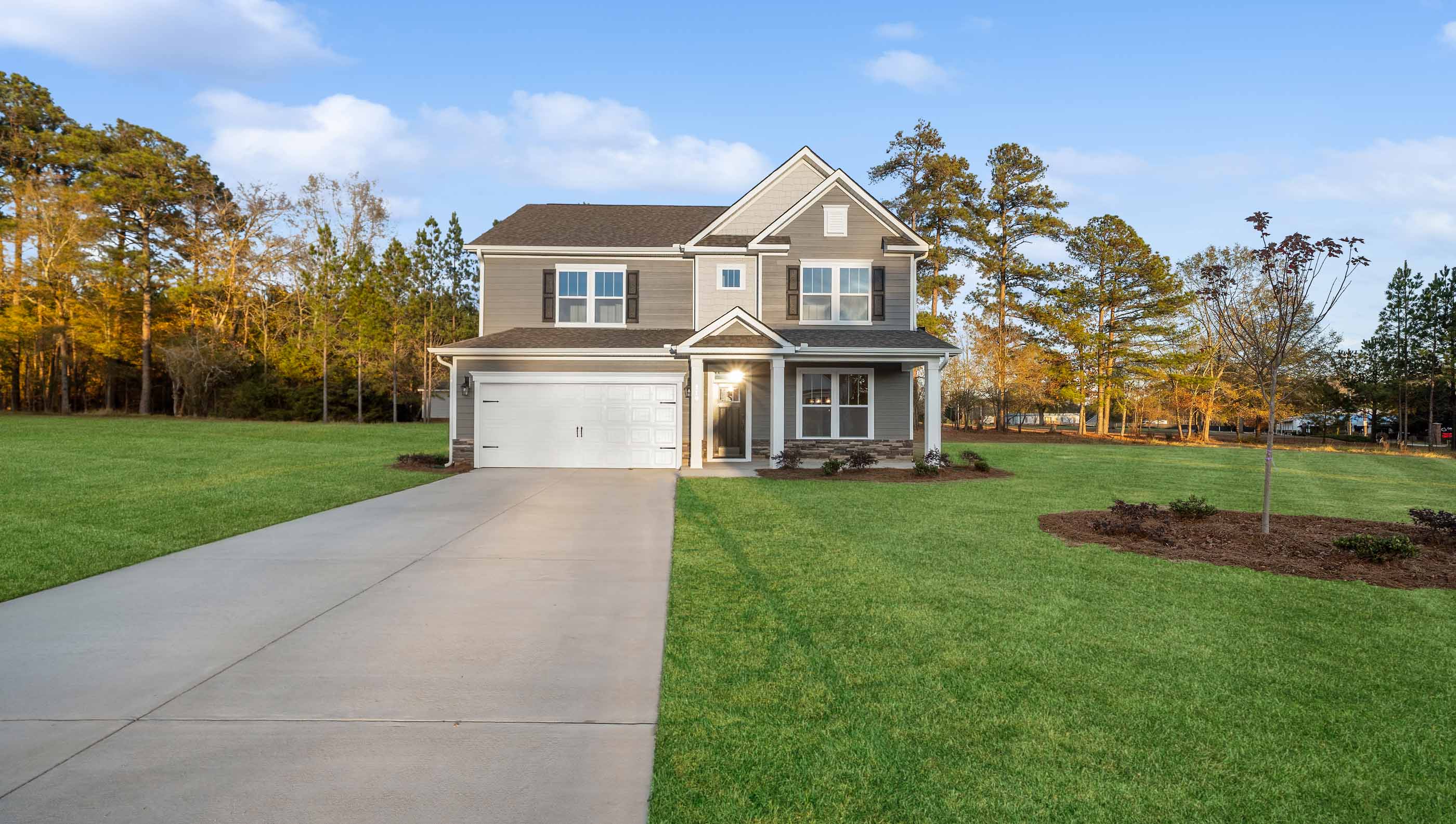 Front entrance of home.