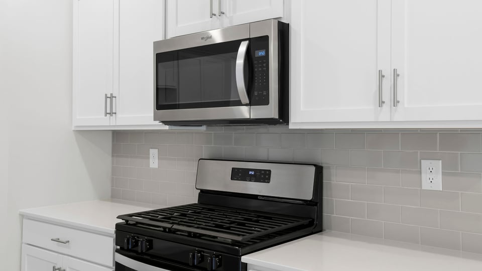 Kitchen with island.
