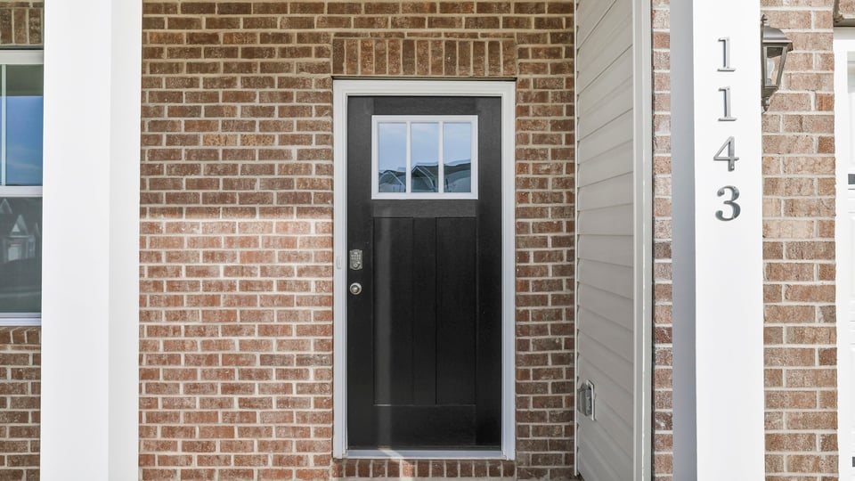 Front entrance of home.