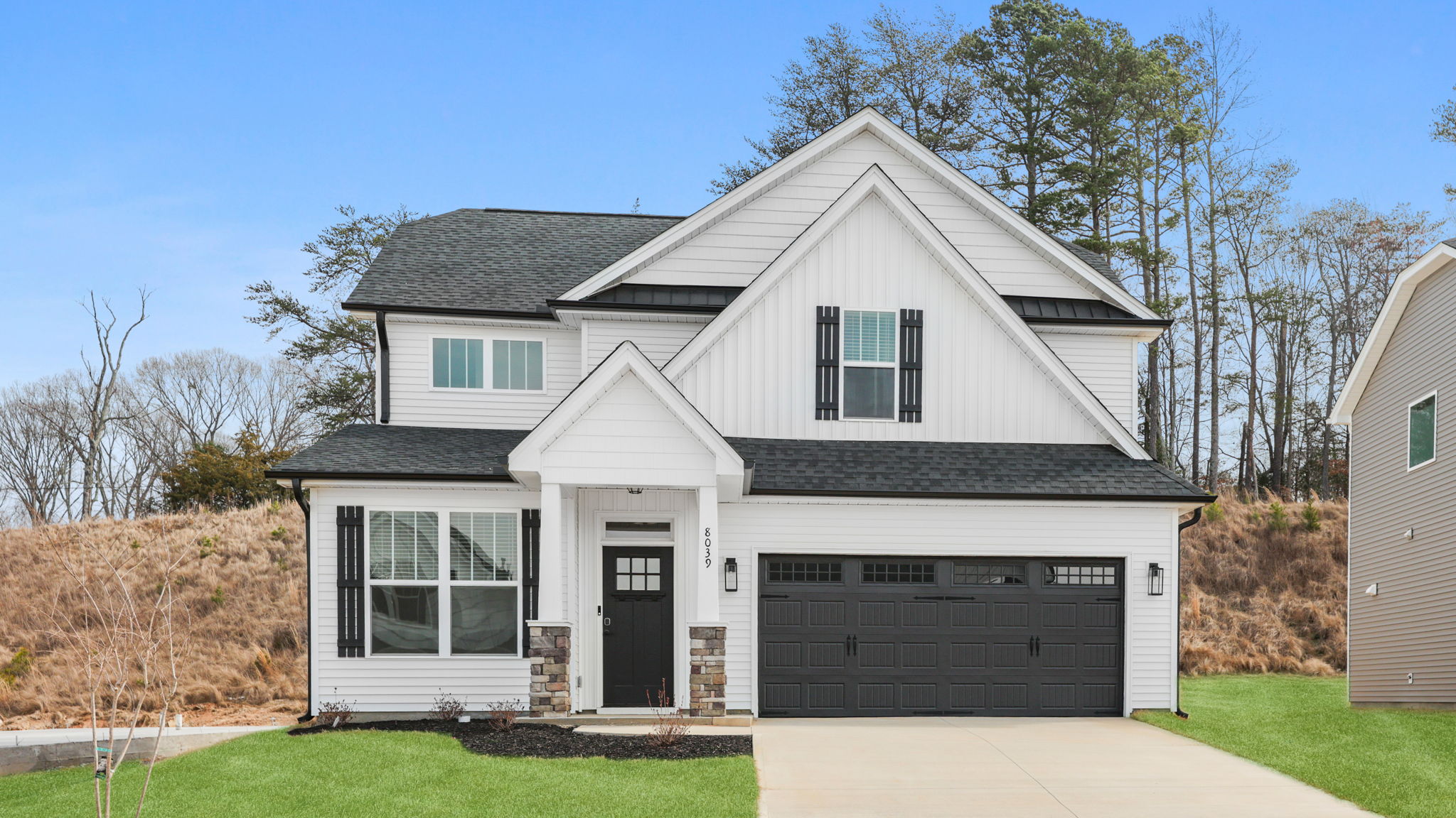 Front exterior of home.