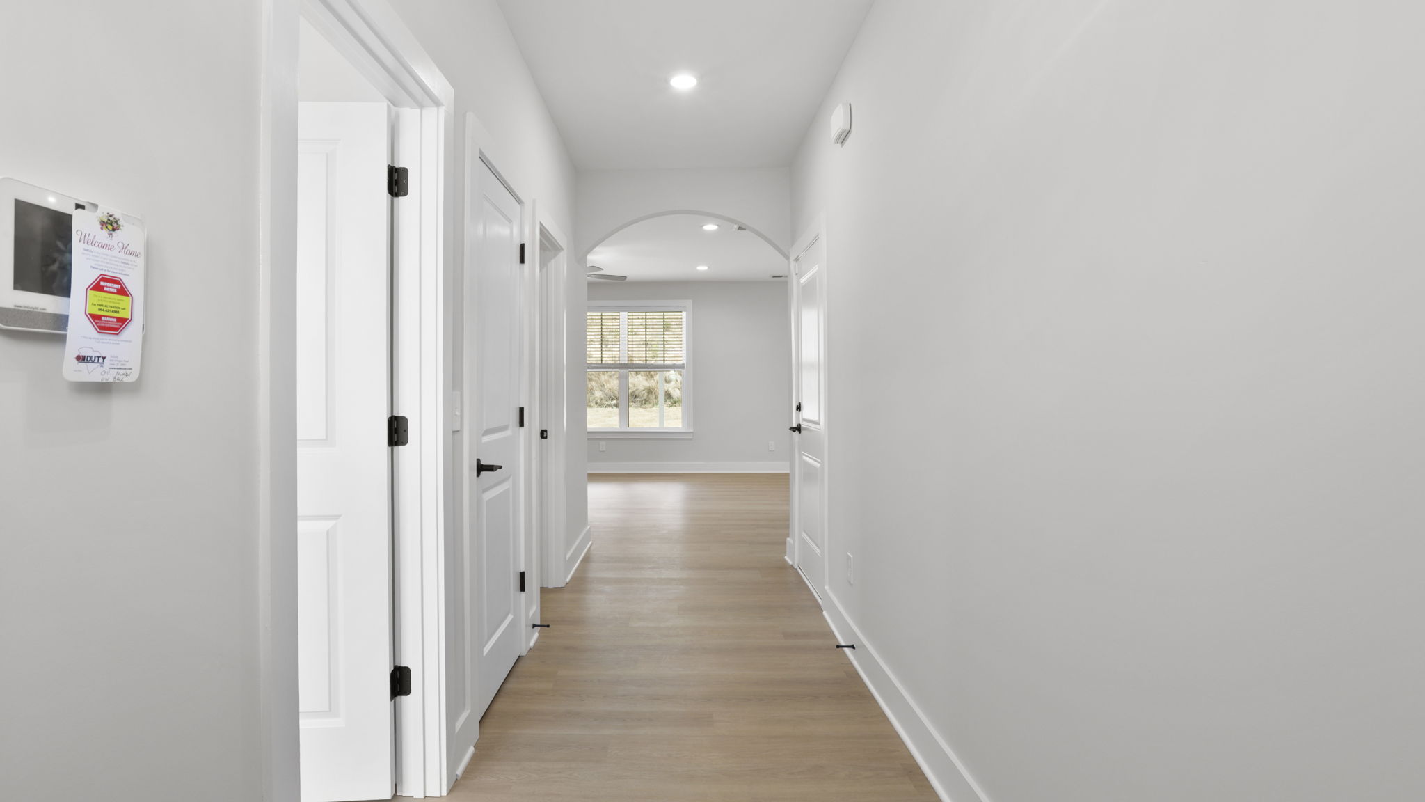 Entry way into home.