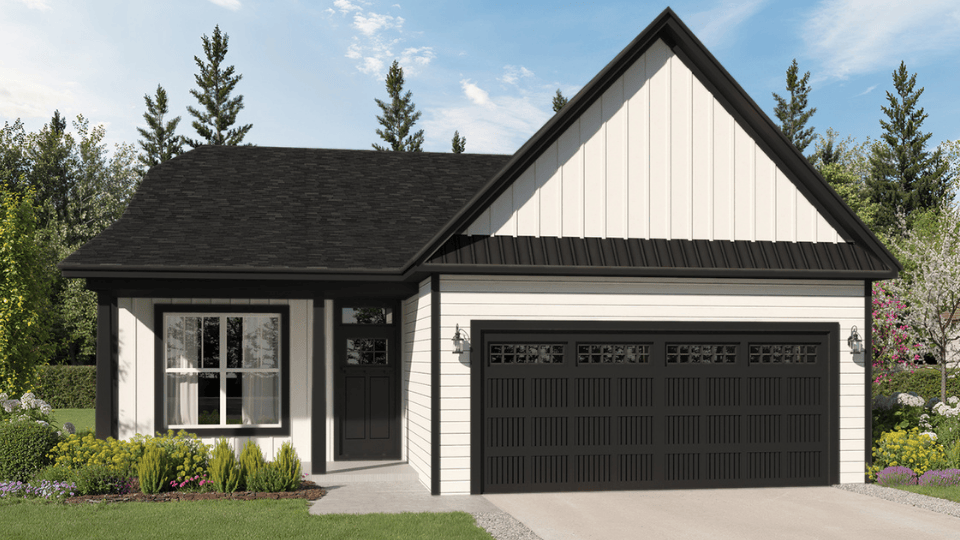 Exterior Front Rendering of Home.