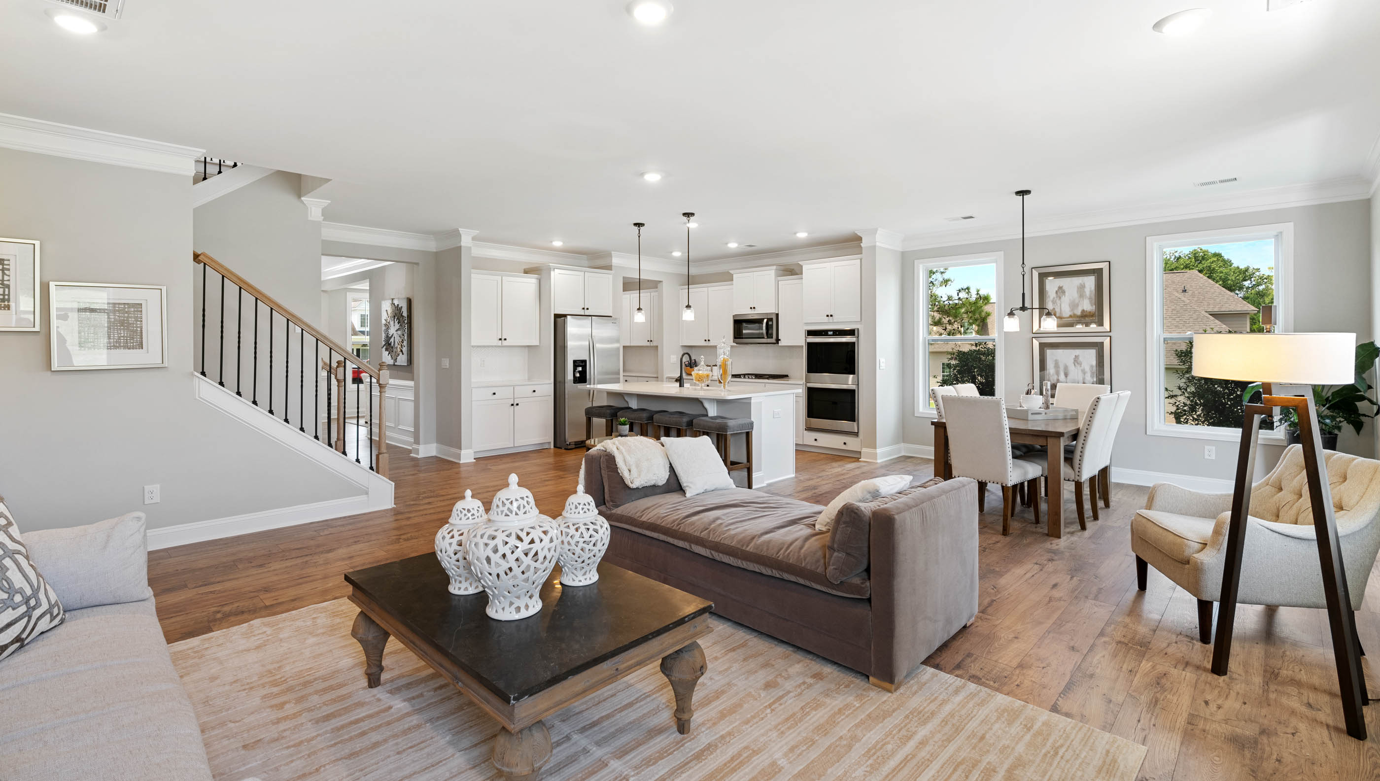 Living room with firplace.