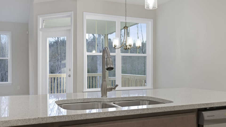 Granite countertops.