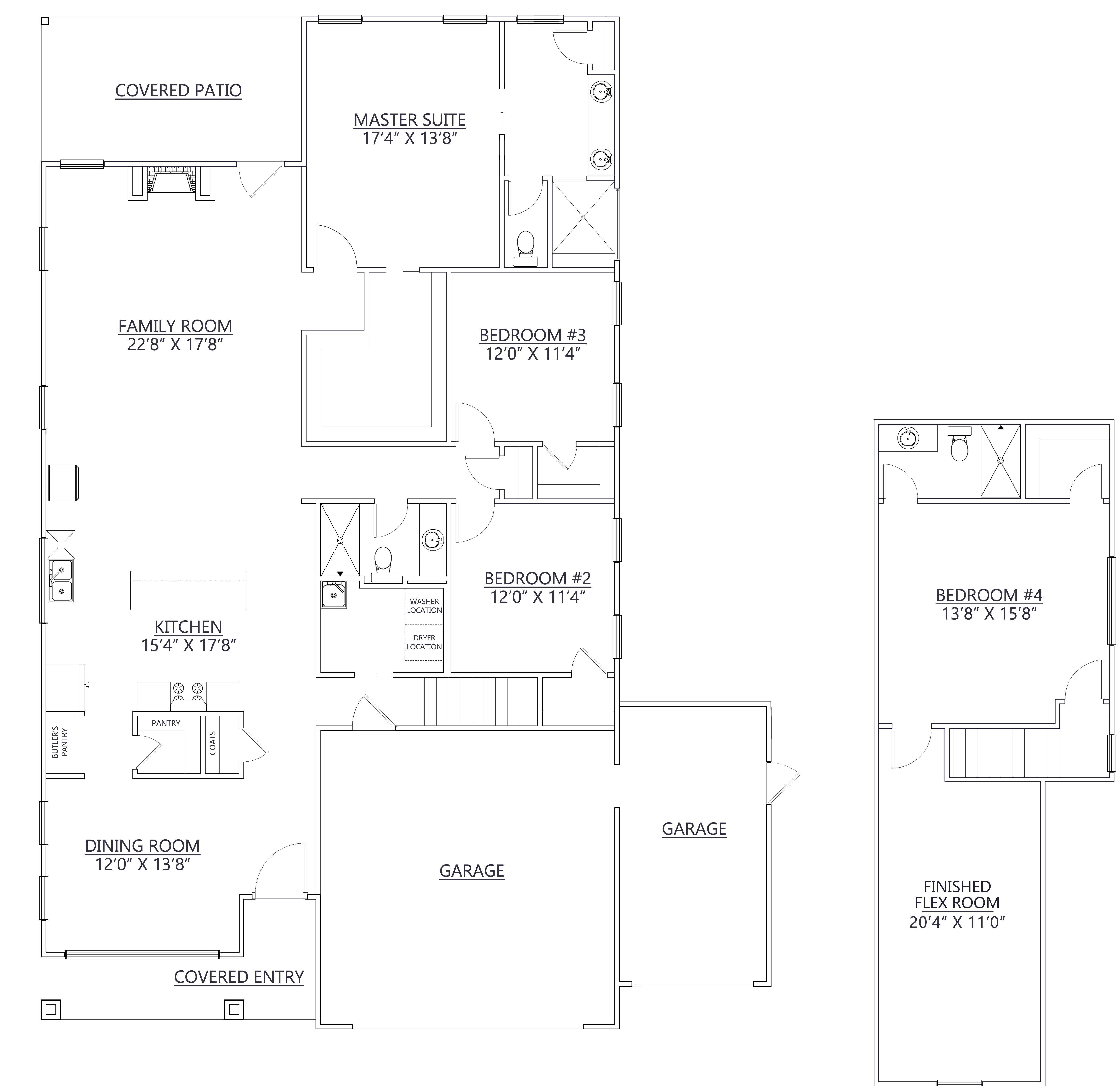 Floorplan of the Vail.