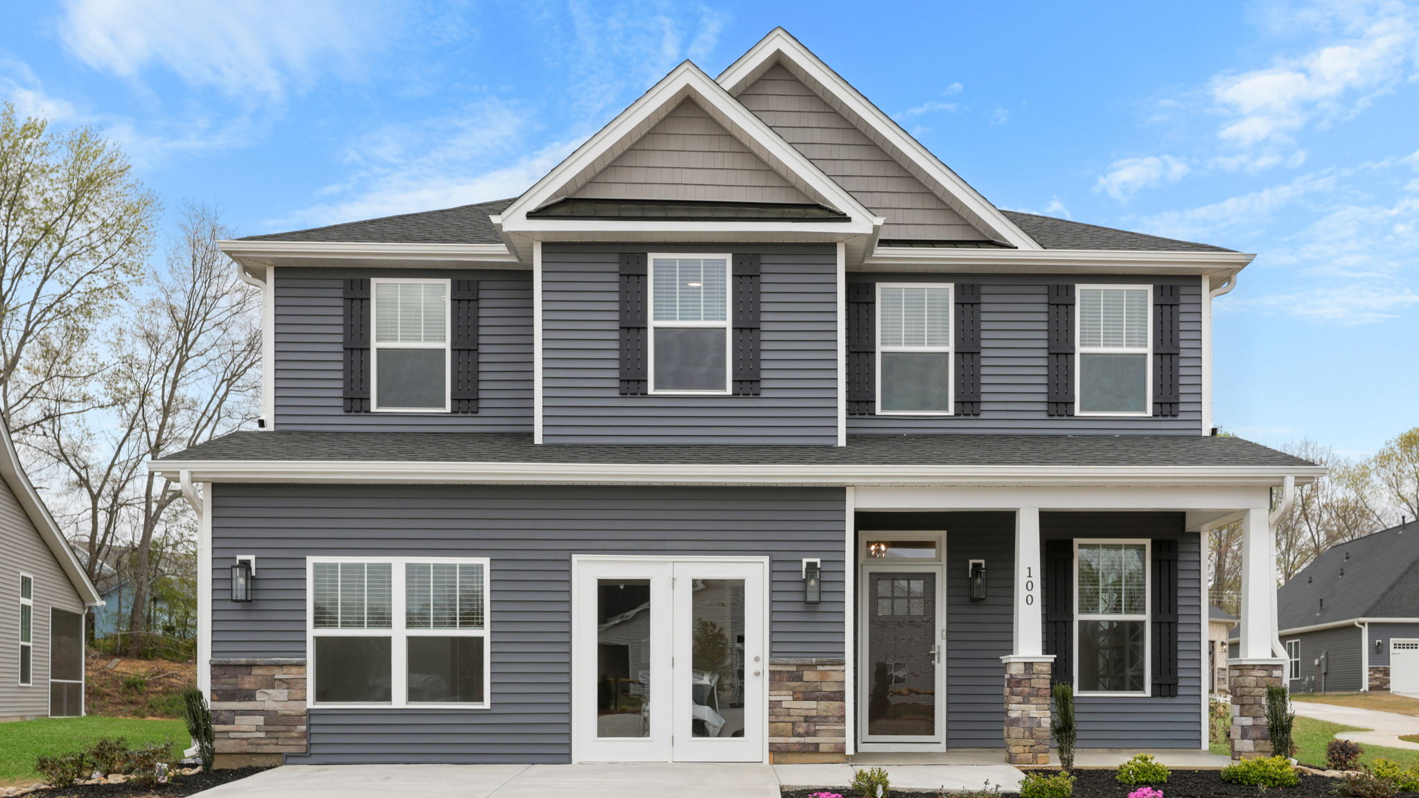 Front exterior of home.