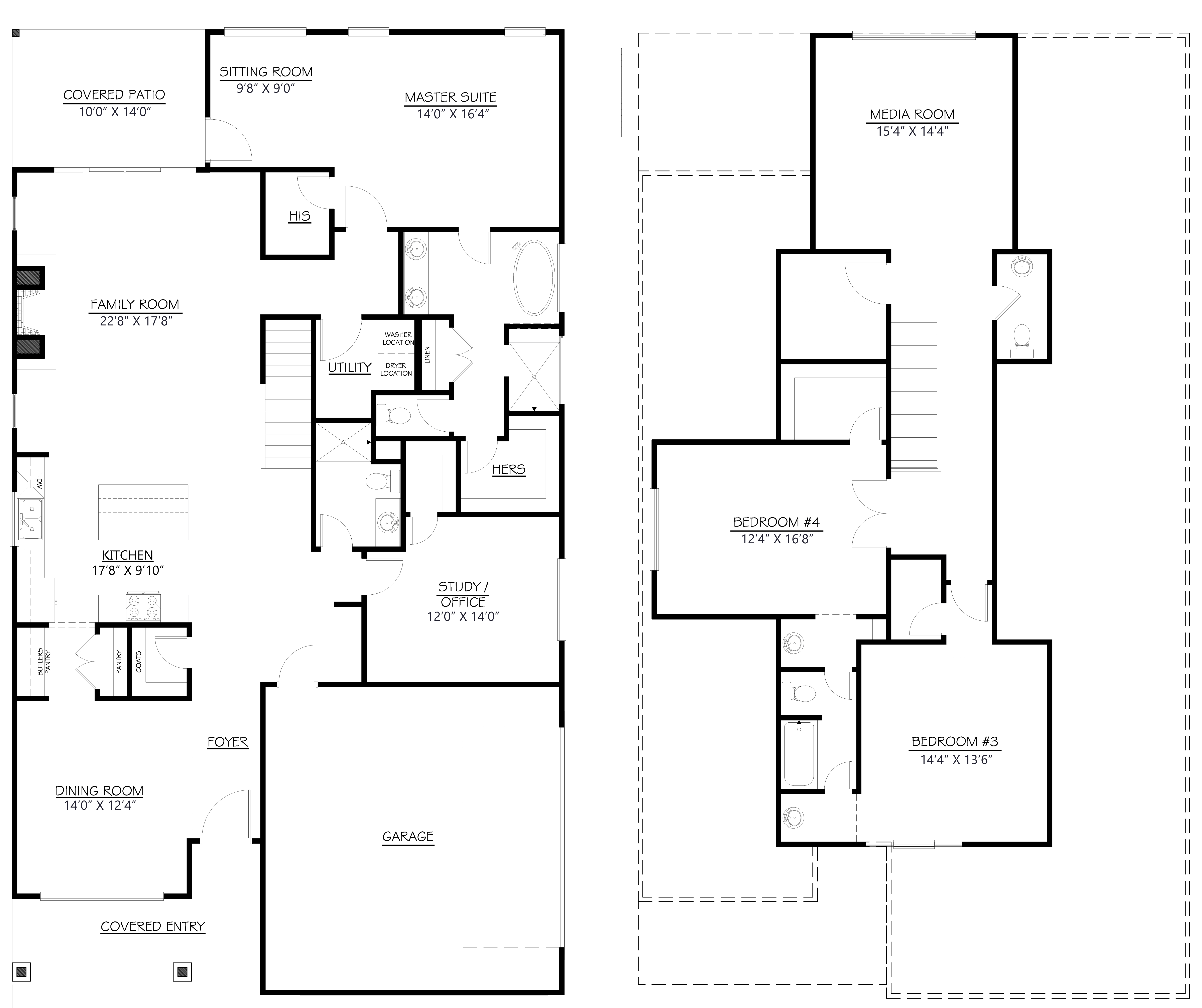 Floorplan of the Crestone.